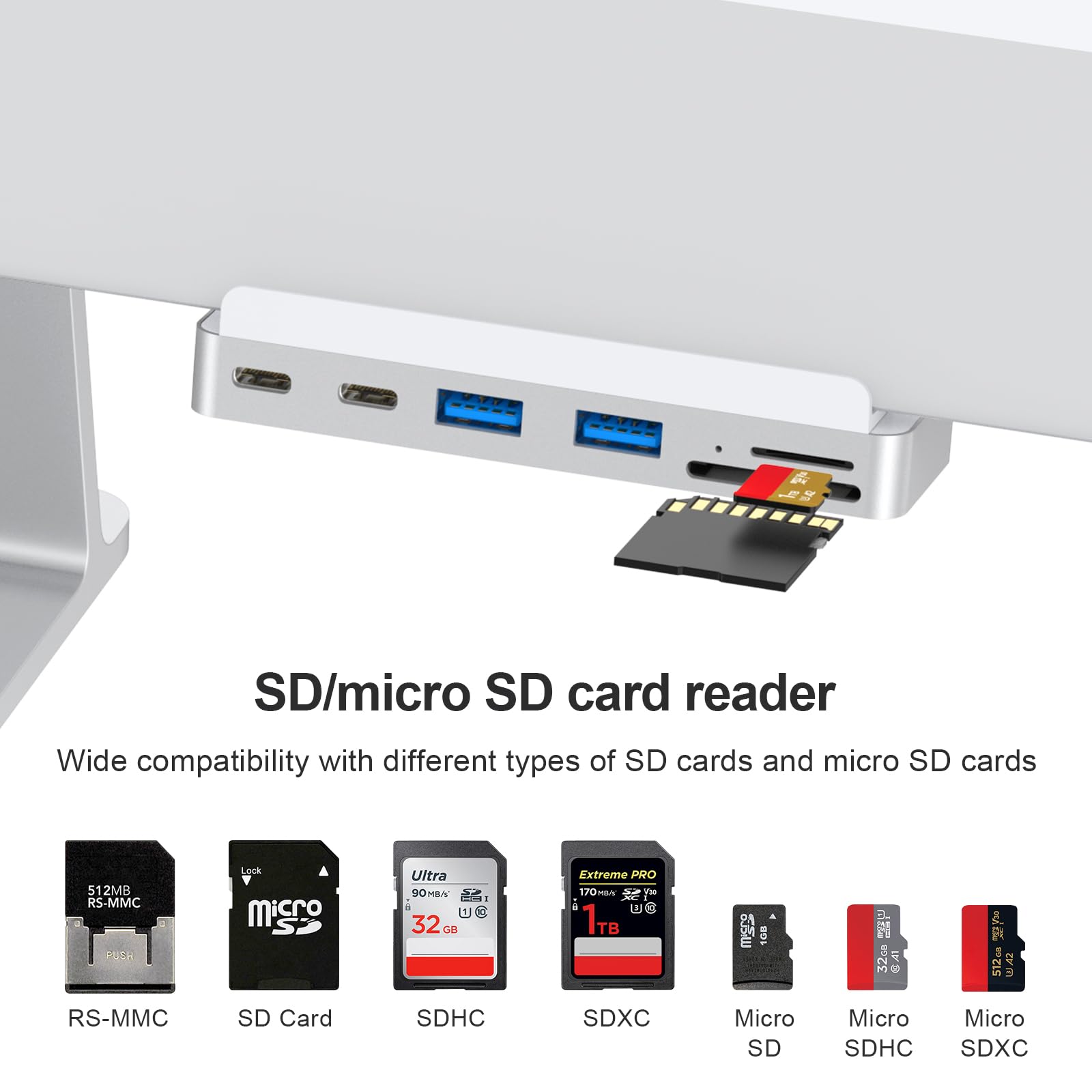 Amazon | 6-in-1 USB Cハブ iMac 61cm (M1/M3/M4) 用 USB アダプター